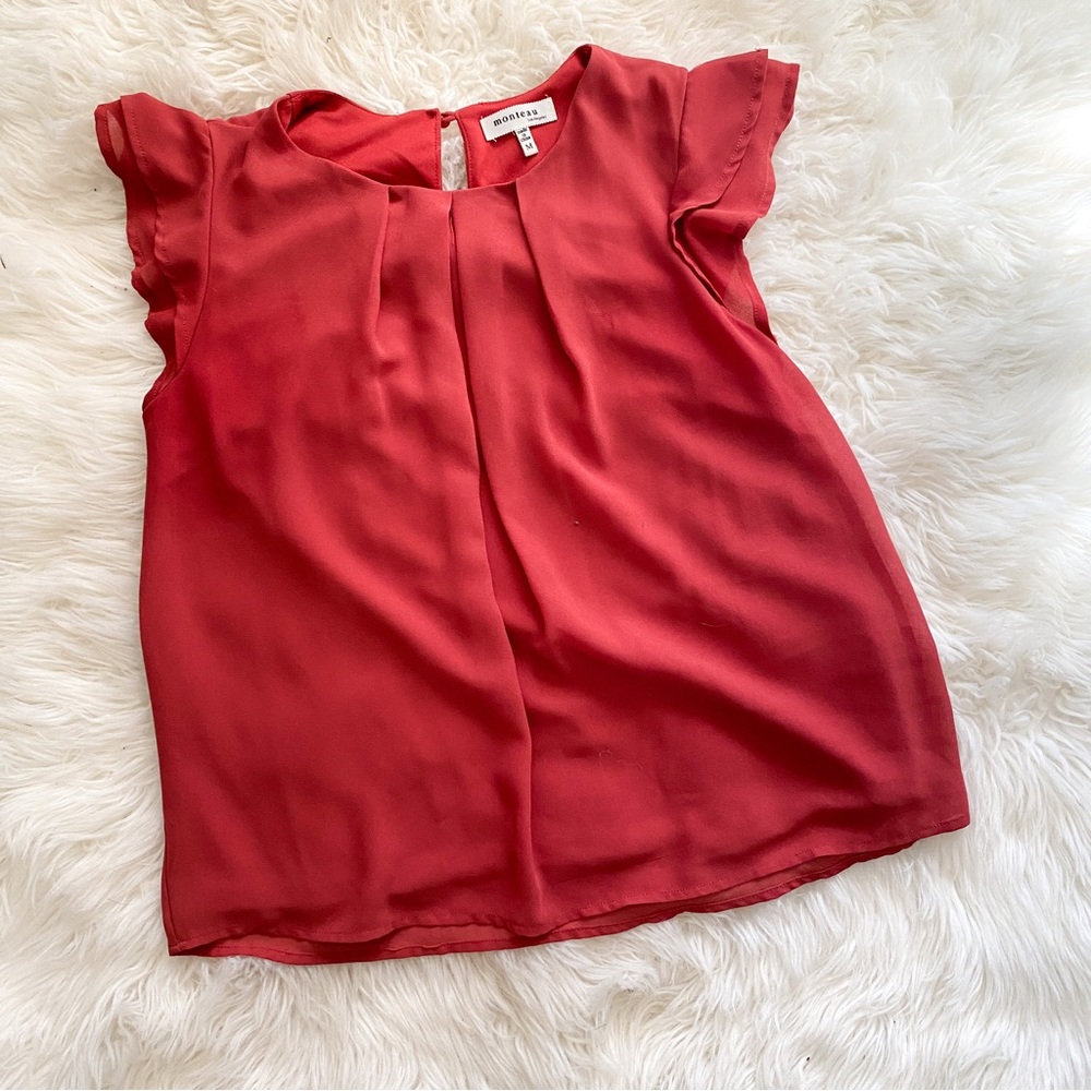 Monteau Sleeveless Blouse